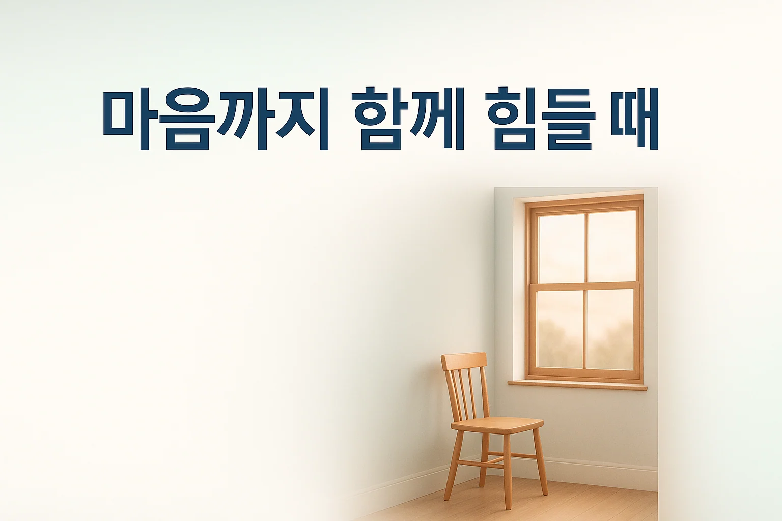 송도 이레한의원에서 파킨슨병의 우울과 불안을 설명하는 안내 이미지