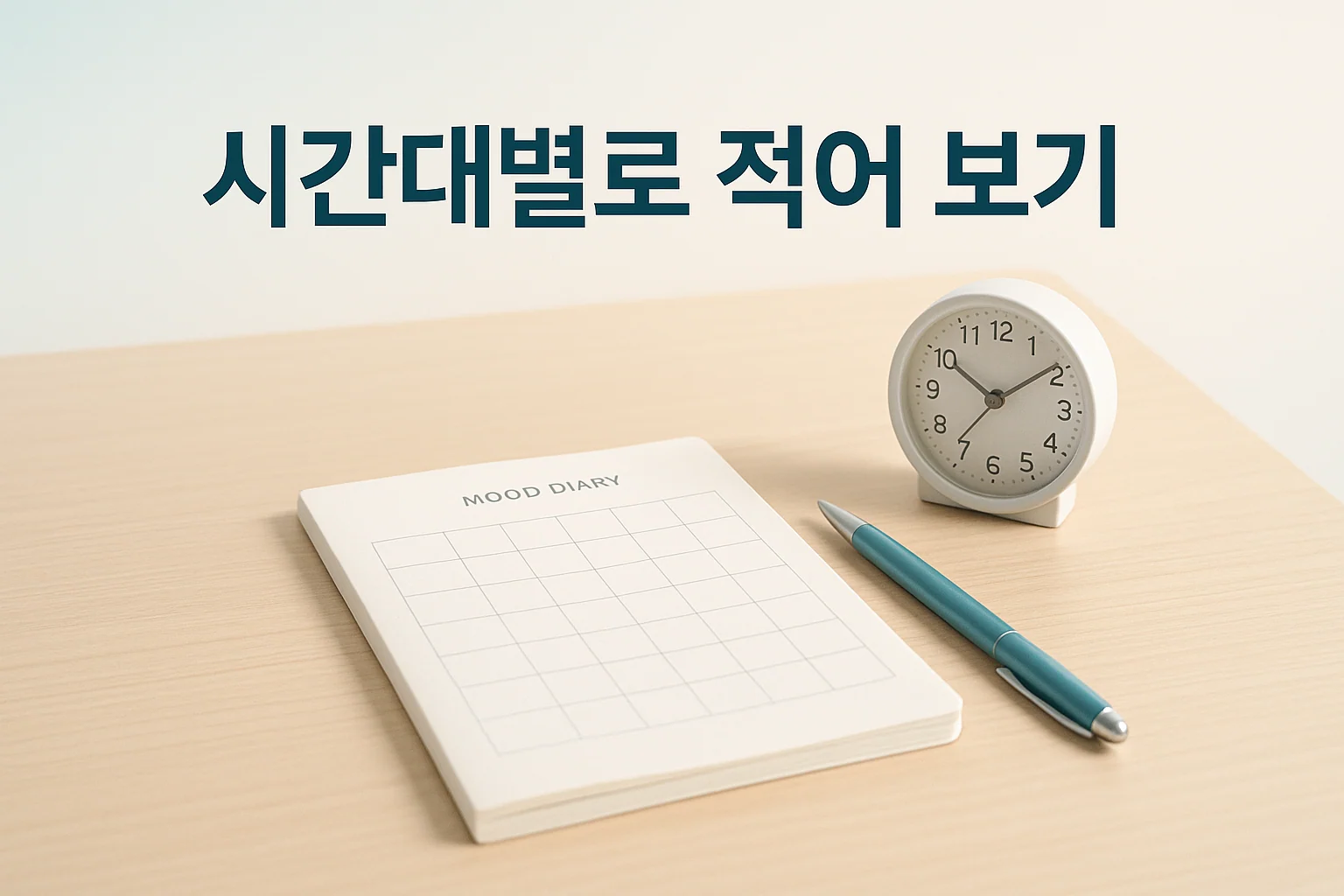 송도 이레한의원에서 기분 변화를 시간대별로 확인하는 안내 이미지