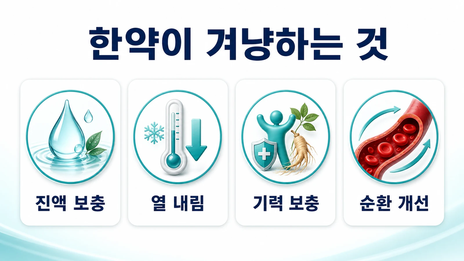 한약이 겨냥하는 것