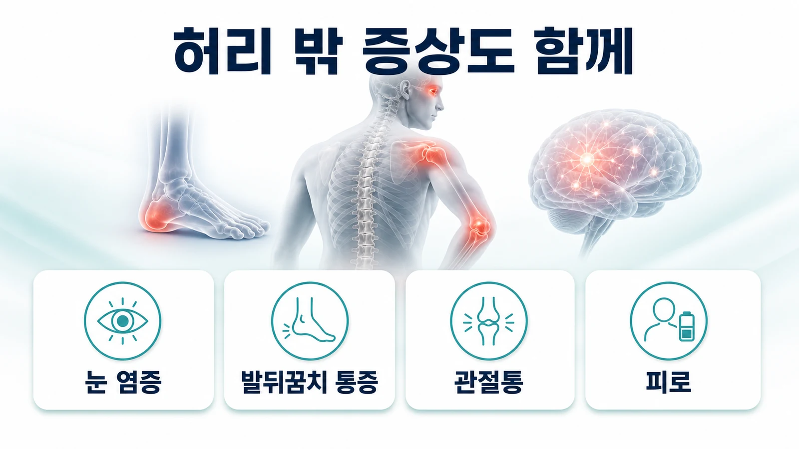 젊은 남성 만성 허리 통증
