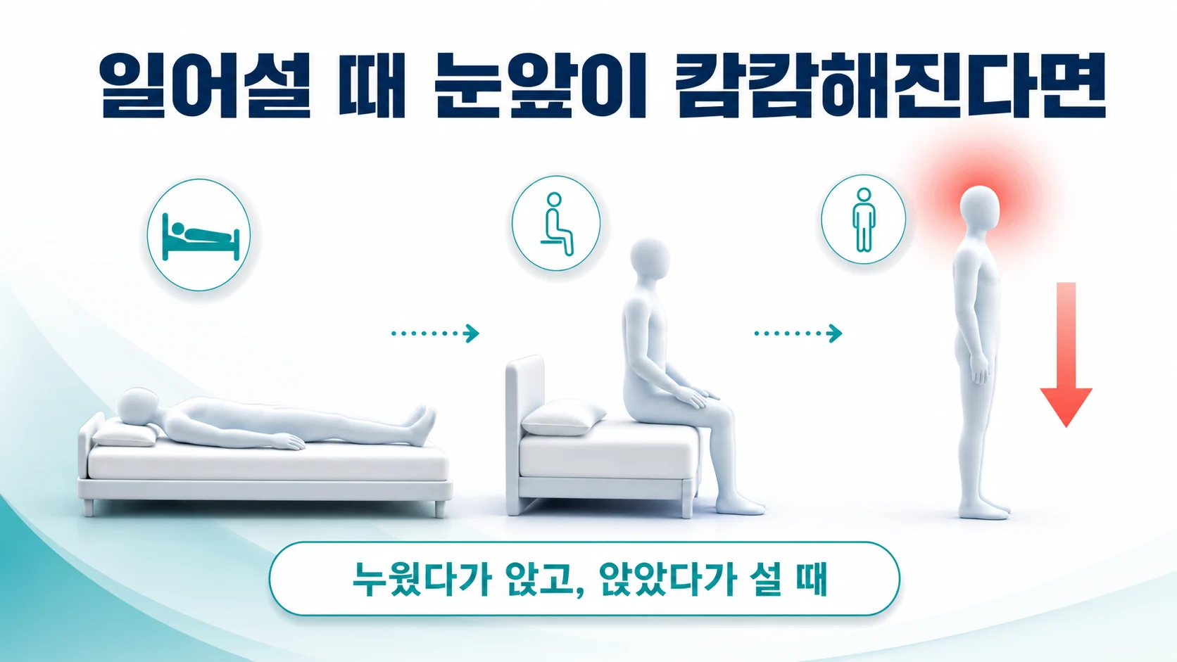 파킨슨병 어지러움, 일어설 때 핑 도는 증상