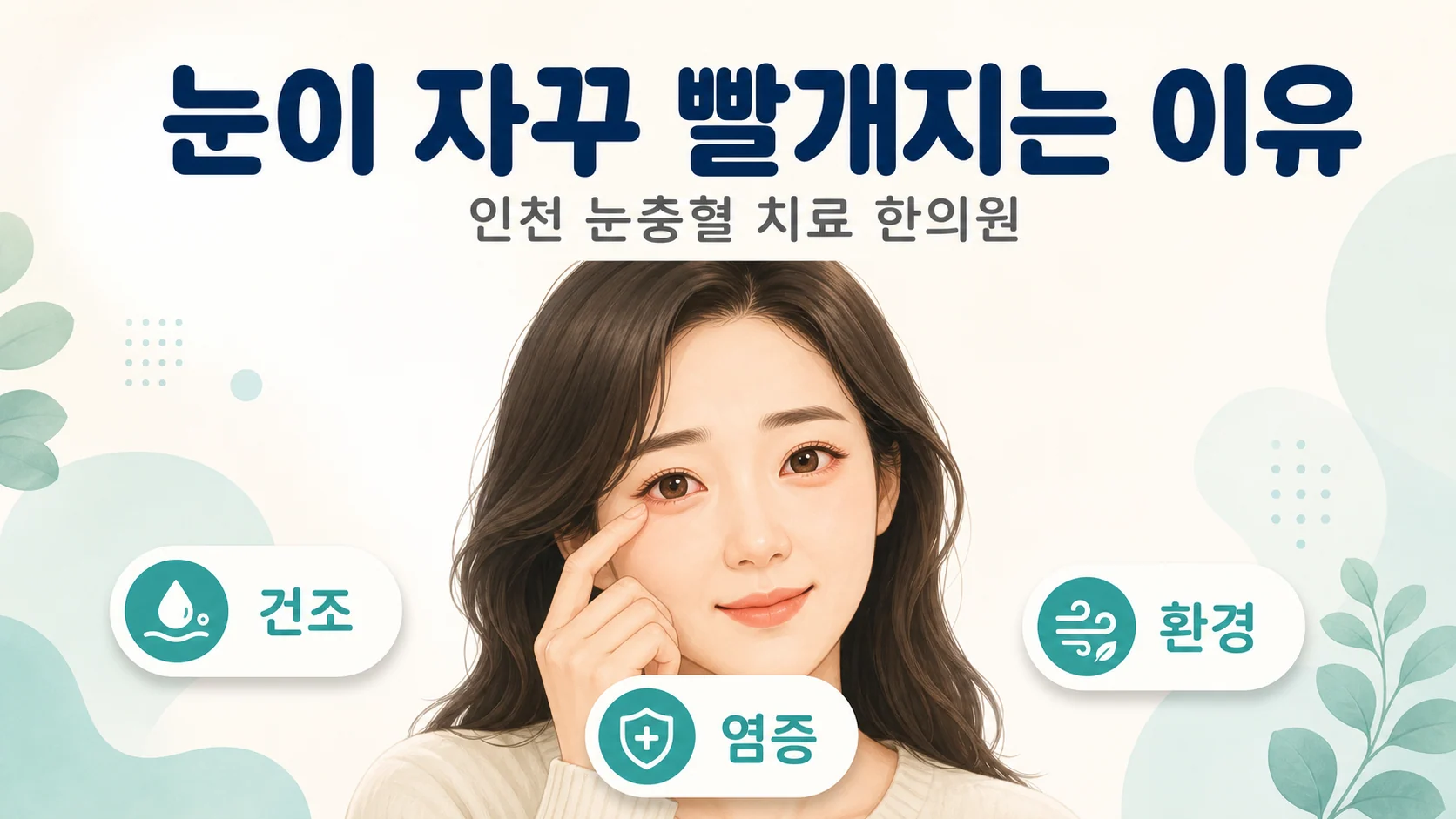 눈충혈 — 눈이 자꾸 빨개지는 이유와 서둘러야 할 신호